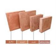 آجر کف و نما پرسی سایز 4*20*20 در رنگ های مختلف آجرنما امیری